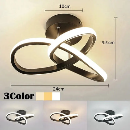 Buy Modern Spiral LED Chandelier Online from Hiqh Store