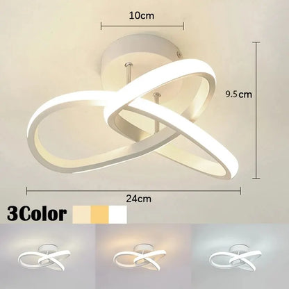 Buy Modern Spiral LED Chandelier Online from Hiqh Store